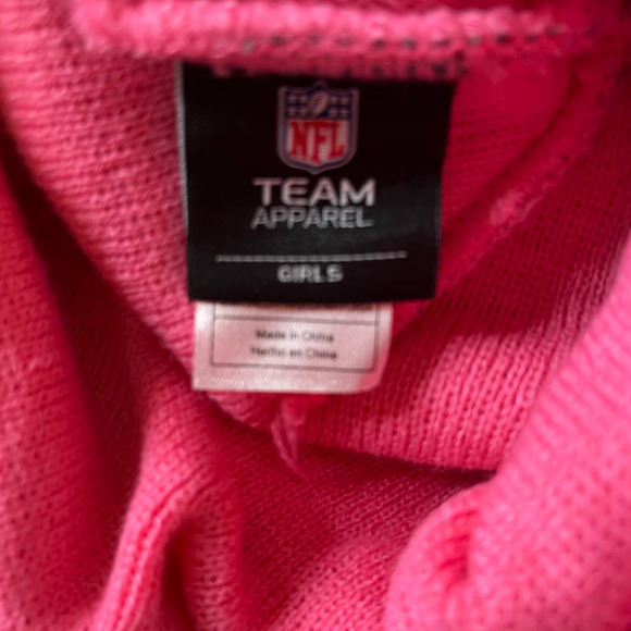 NWT NFL Football Denver Broncos Youth Girls Winter Knit Flapper Beanie Cap Hat - Picture 5 of 6